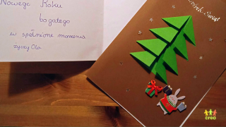 Własnoręcznie robione kartki świąteczne z życzeniami